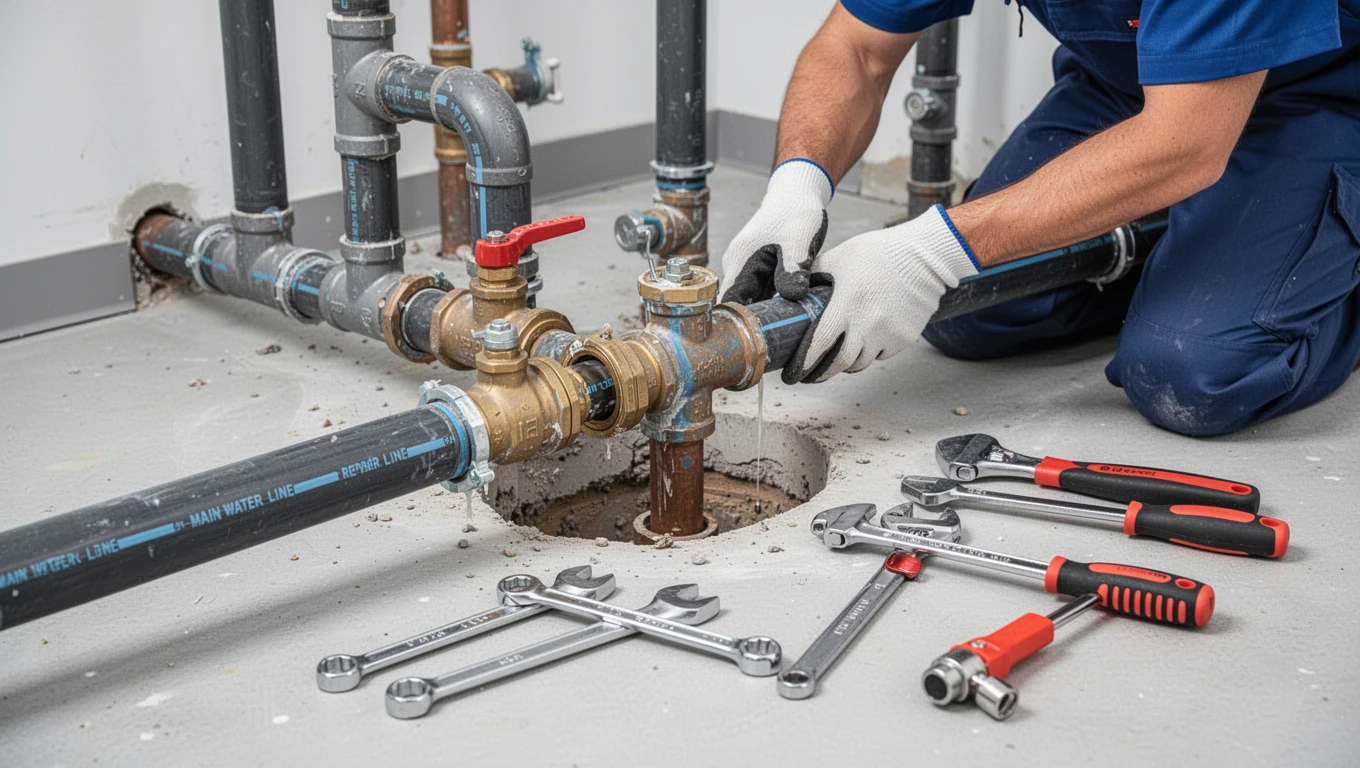 Main Water Line Repair